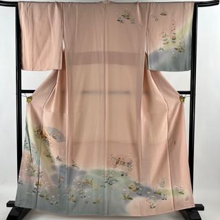 訪問着 身丈162cm 裄丈67cm 正絹 秀品 【中古】(着物)