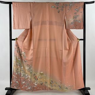 訪問着 身丈160cm 裄丈63cm 正絹 秀品 【中古】(着物)