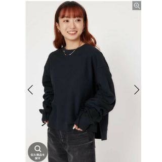 ロデオクラウンズワイドボウル(RODEO CROWNS WIDE BOWL)のロデオクラウンズワイドボウルVTG SWEAT ドロストスリーブトップス(トレーナー/スウェット)