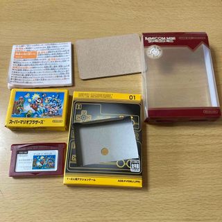 ニンテンドウ(任天堂)のファミコンミニ スーパーマリオブラザーズ　GBA(携帯用ゲームソフト)