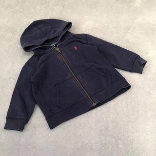 【POLO by Ralph Lauren】(90)フード フルジップ パーカー(その他)