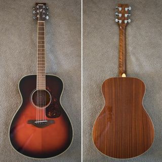 ヤマハ(ヤマハ)の手渡し値引　YAMAHA FG-720S 単板トップ美品(アコースティックギター)