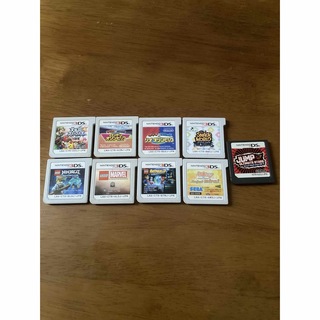ソフトのみ　9本セット　スマブラ　レゴ　ジャンプアルティメット　他　3DS DS(家庭用ゲームソフト)