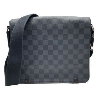 ルイヴィトン(LOUIS VUITTON)の　ルイ・ヴィトン LOUIS VUITTON ディストリクトPM N41028 ブラック ダミエ・グラフィット メンズ ショルダーバッグ(ショルダーバッグ)