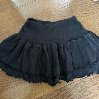 女の子　スカート　黒　100(スカート)