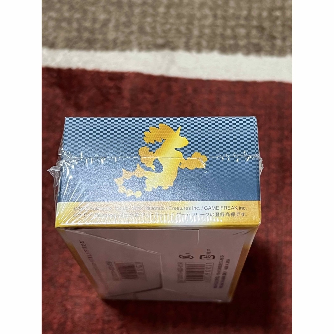 ポケモン(ポケモン)のライデンナックル 1ED 未開封BOX シュリンク付き ポケモンカードゲーム エンタメ/ホビーのトレーディングカード(Box/デッキ/パック)の商品写真