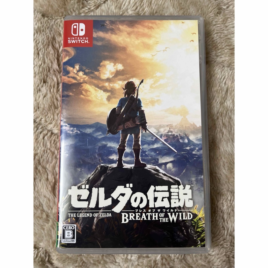 Nintendo Switch(ニンテンドースイッチ)のゼルダの伝説 ブレス オブ ザ ワイルド エンタメ/ホビーのゲームソフト/ゲーム機本体(家庭用ゲームソフト)の商品写真