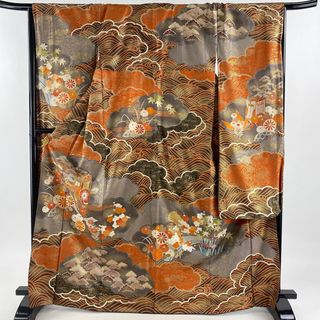 振袖 身丈167cm 裄丈67cm 正絹 美品 秀品 【中古】(着物)