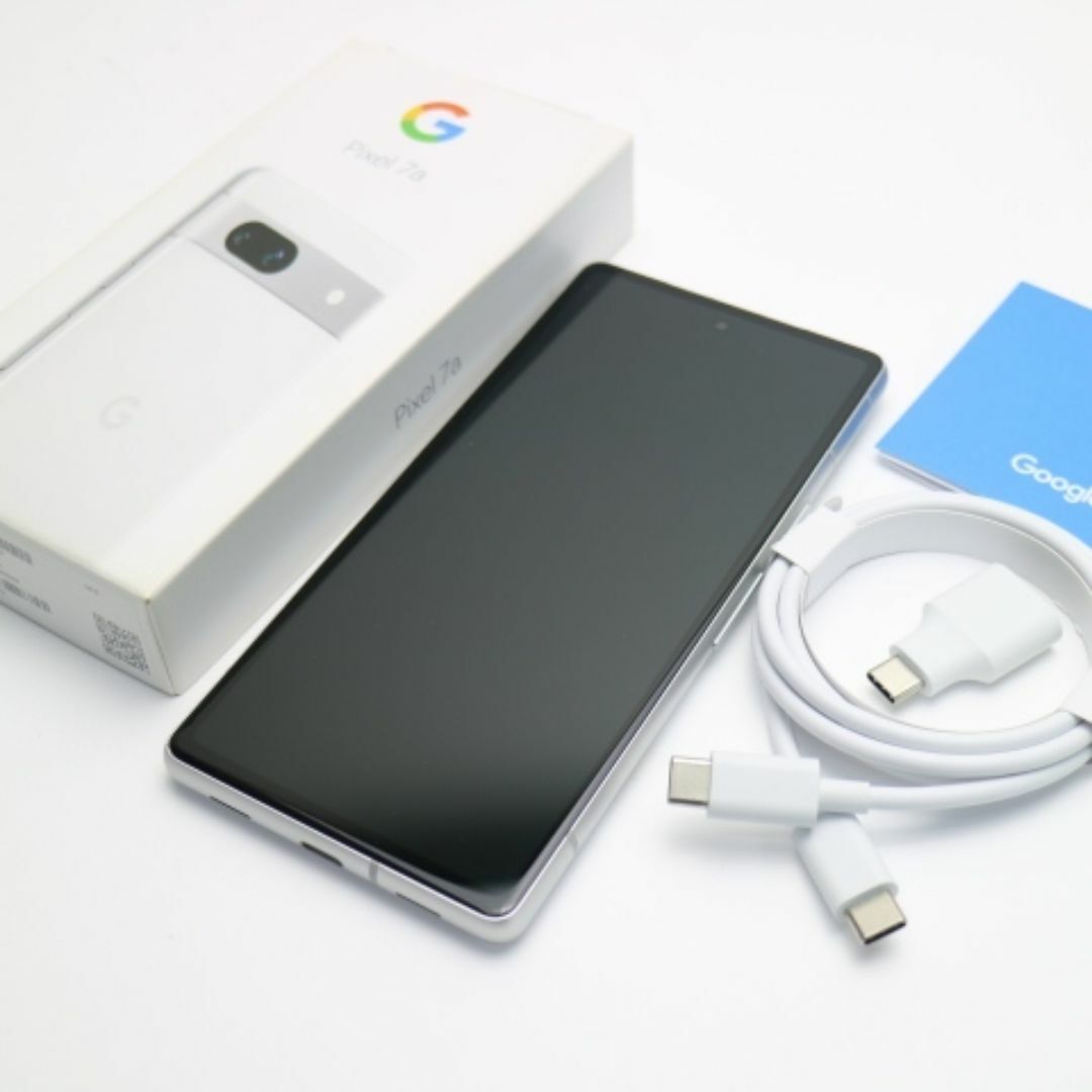 Google Pixel(グーグルピクセル)の超美品 Google Pixel 7a Snow M333 スマホ/家電/カメラのスマートフォン/携帯電話(スマートフォン本体)の商品写真