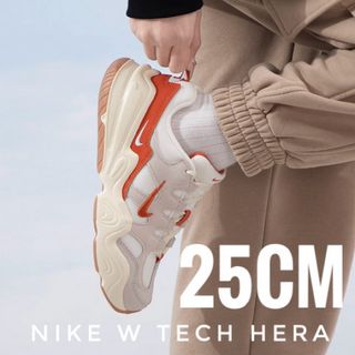 ナイキ(NIKE)の★①点限定入荷★25㎝　厚底【新品】限定カラー　NIKE W TECH HERA(スニーカー)