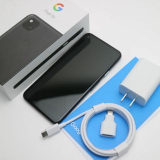 グーグルピクセル(Google Pixel)の新品同様 SIMフリー Google Pixel 4a ブラック  SIMロック解除済み M333(スマートフォン本体)