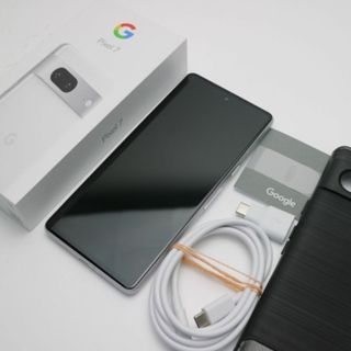 グーグルピクセル(Google Pixel)の超美品 SIMフリー Google Pixel 7 128GB スノー M333(スマートフォン本体)