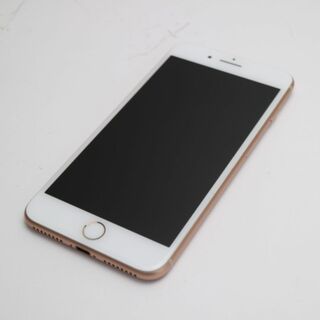 アイフォーン(iPhone)の新品同様 SIMフリー iPhone8 PLUS 64GB ゴールド  M333(スマートフォン本体)
