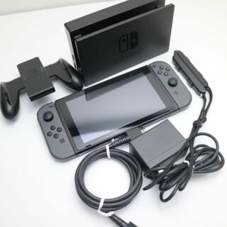 ニンテンドースイッチ(Nintendo Switch)の超美品 Nintendo Switch グレー  M333(家庭用ゲーム機本体)