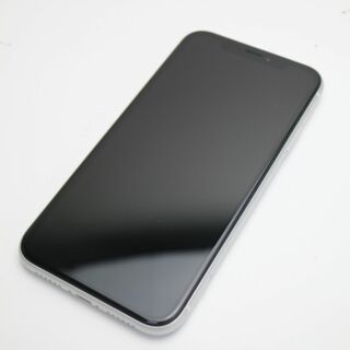 アイフォーン(iPhone)の新品同様 SIMフリー iPhoneXR 128GB ホワイト 白ロム  M333(スマートフォン本体)
