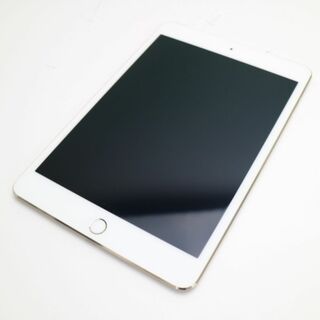 アップル(Apple)の超美品 SIMフリー iPad mini 4 64GB ゴールド  M333(タブレット)