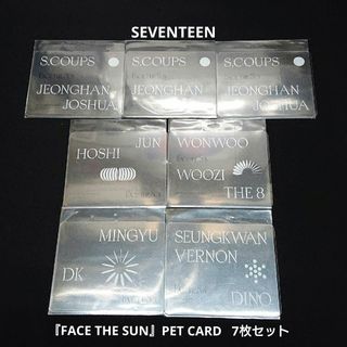 セブンティーン(SEVENTEEN)のSEVENTEEN 『FACE THE SUN』PET CARD 7枚セット(アイドルグッズ)