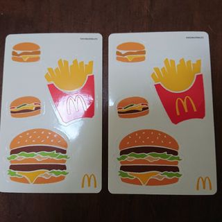 マクドナルド(マクドナルド)のマクドナルド シール 非売品 二枚セット(シール)