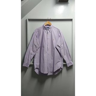 ポロラルフローレン(POLO RALPH LAUREN)の90’s Ralph Lauren オックスフォード シャツ ラベンダー(シャツ)