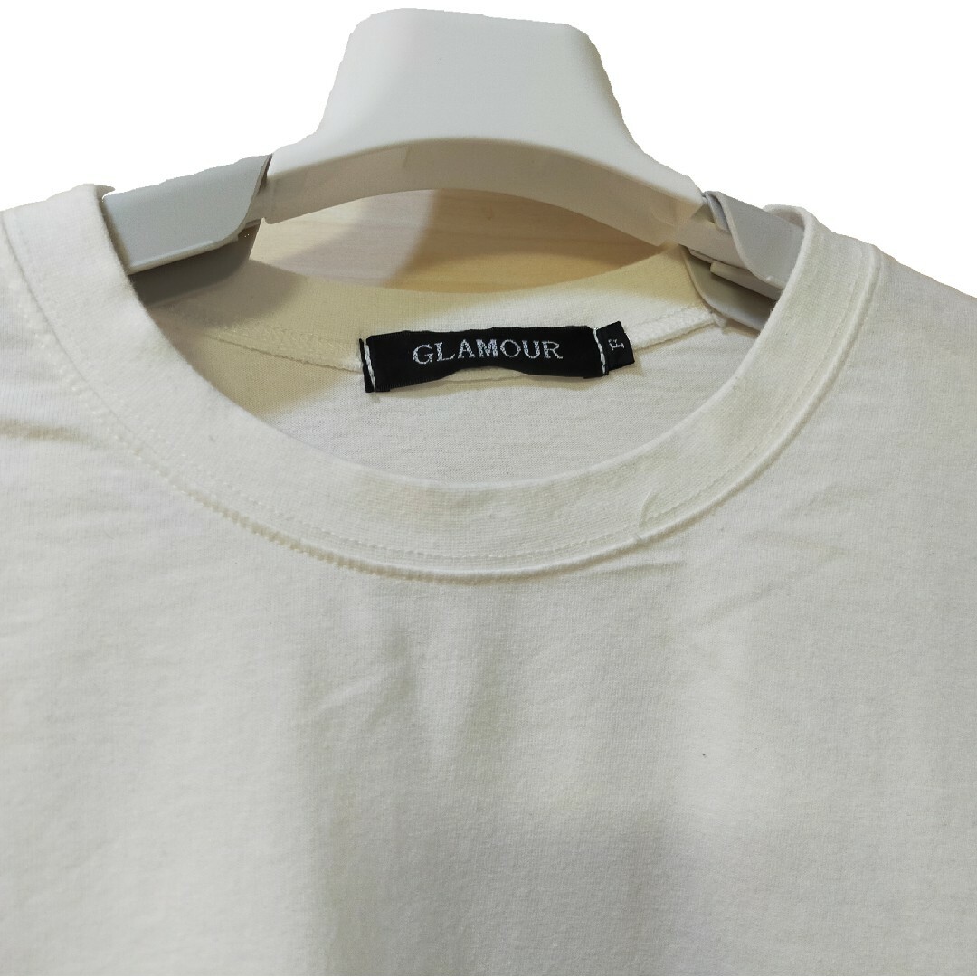 古着 染めデザイン トップス オーバーサイズ 長袖Tシャツ ユニセックス メンズのトップス(Tシャツ/カットソー(七分/長袖))の商品写真