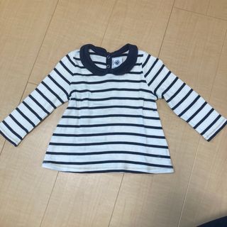 プチバトー(PETIT BATEAU)のプチバトー 長袖カットソー ベビー・キッズ80サイズ(シャツ/カットソー)