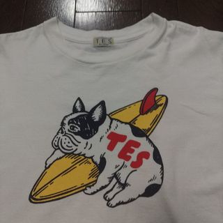 THE ENDLESS SUMMER（TES） - TES Tシャツ　XL　白　犬　サーフィン