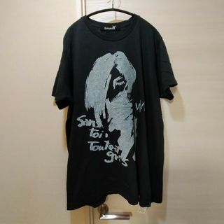 Ground Y - 【GroundY】初期 半袖 プリント Tシャツ ブラック