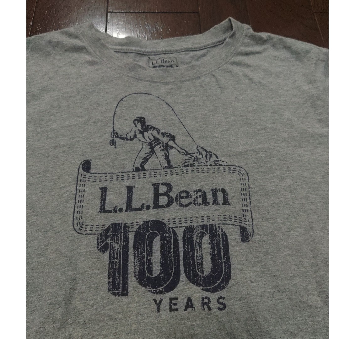 L.L.Bean(エルエルビーン)のL.L.Bean　100周年　Tシャツ　XL　グレー メンズのトップス(Tシャツ/カットソー(半袖/袖なし))の商品写真