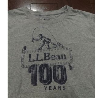 エルエルビーン(L.L.Bean)のL.L.Bean　100周年　Tシャツ　XL　グレー(Tシャツ/カットソー(半袖/袖なし))