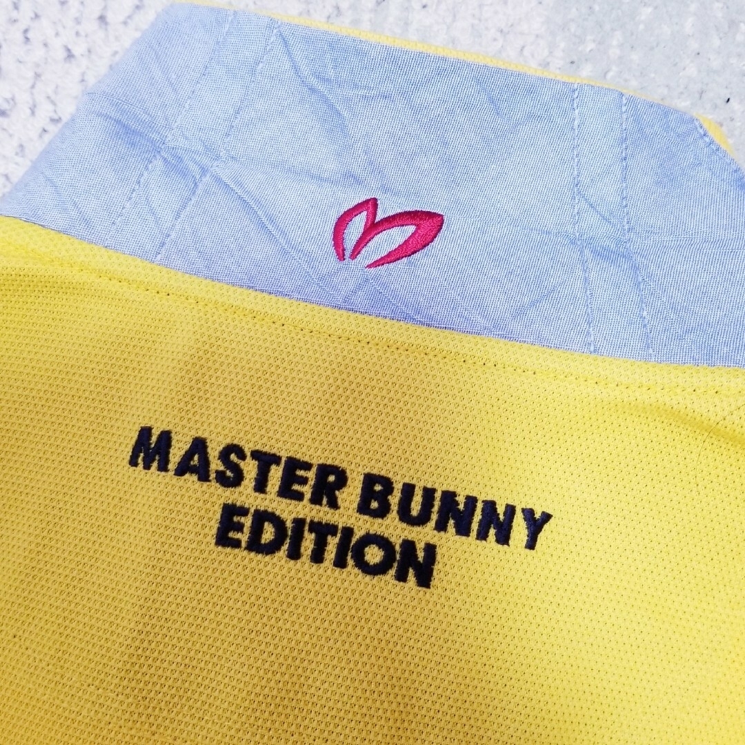 MASTER BUNNY EDITION(マスターバニーエディション)のマスターバニーポロシャツとマンシングウェアメンズパンツサッカー生地春夏パンツ スポーツ/アウトドアのゴルフ(ウエア)の商品写真