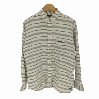 チャップス(CHAPS)のCHAPS(チャップス) ガーゼコットン ボーダー L/S シャツ メンズ(その他)