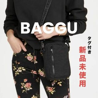 BAGGU - 【BAGGU】ショルダーバッグ 黒　スポーツクロスボディ　斜めがけ　バグー
