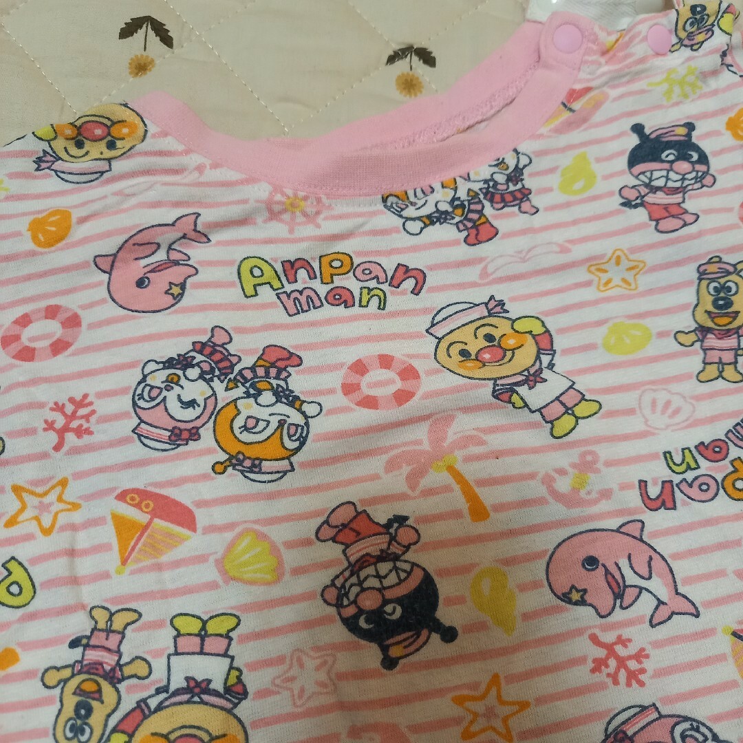 アンパンマン コキンちゃん ドキンちゃん バイキンマン パジャマ 95 キッズ/ベビー/マタニティのキッズ服女の子用(90cm~)(パジャマ)の商品写真