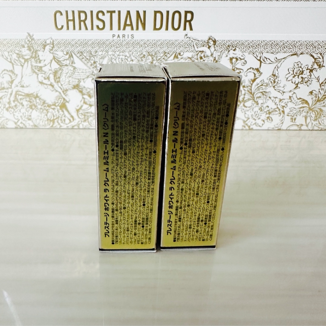 Christian Dior(クリスチャンディオール)のディオール プレステージ ホワイト ラ クレーム ルミエール N 5mlx2   コスメ/美容のスキンケア/基礎化粧品(フェイスクリーム)の商品写真
