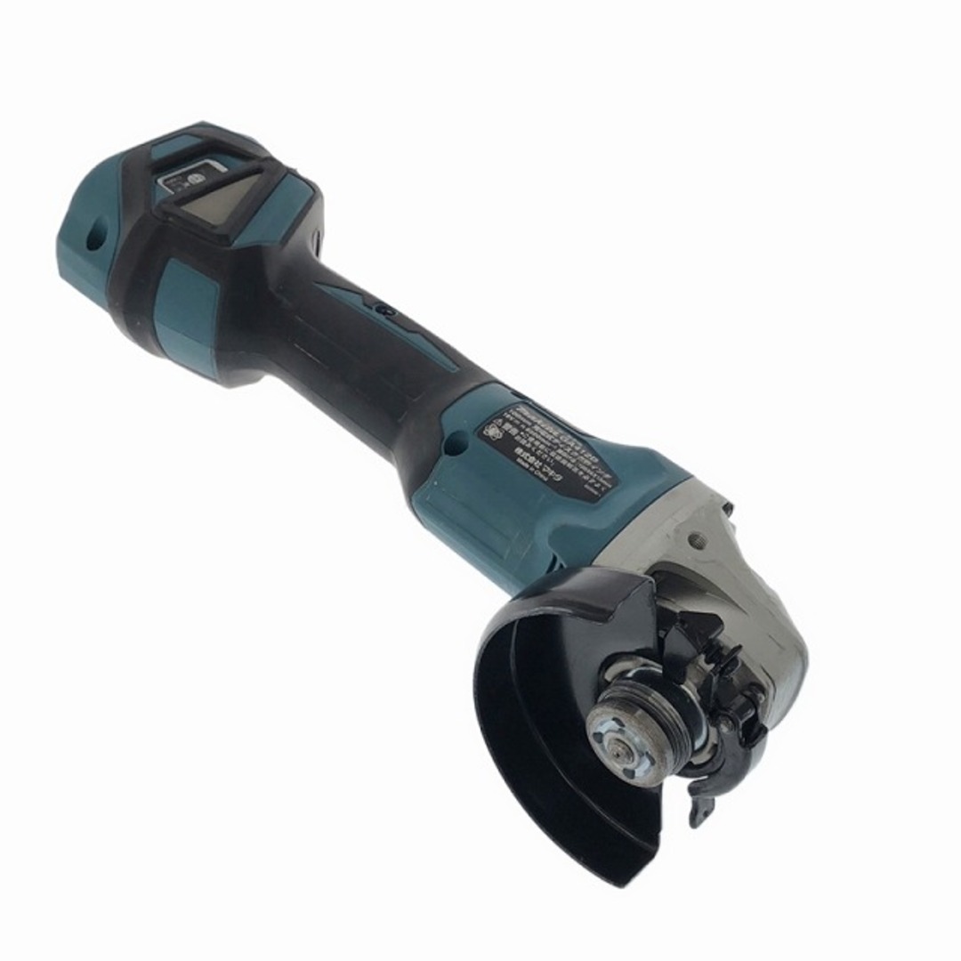 Makita(マキタ)の☆中古品☆makita マキタ 18V 100mm 充電式ディスクグラインダー GA412D 本体のみ 青/ブルー コードレス 研磨機 研削 切削 88391 自動車/バイクのバイク(工具)の商品写真