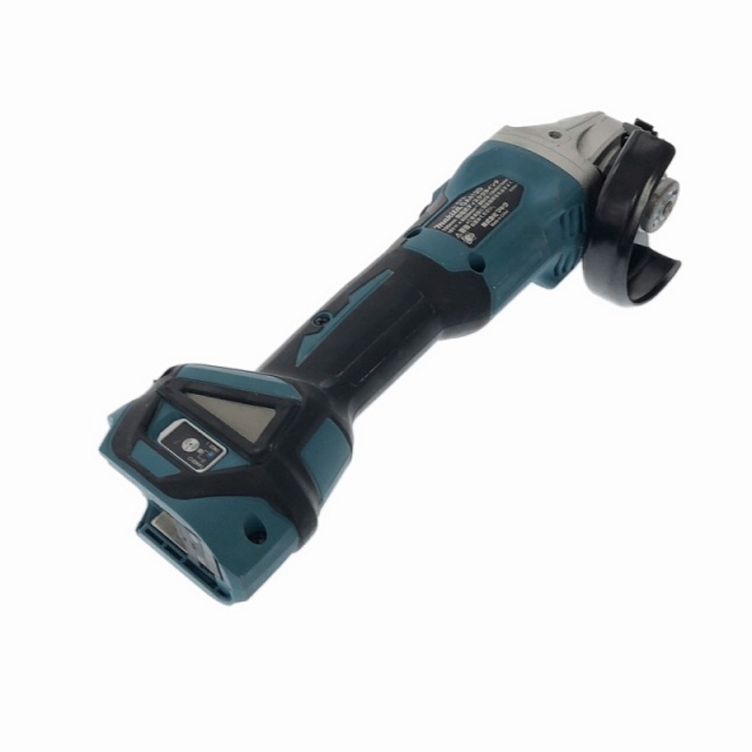 Makita(マキタ)の☆中古品☆makita マキタ 18V 100mm 充電式ディスクグラインダー GA412D 本体のみ 青/ブルー コードレス 研磨機 研削 切削 88391 自動車/バイクのバイク(工具)の商品写真