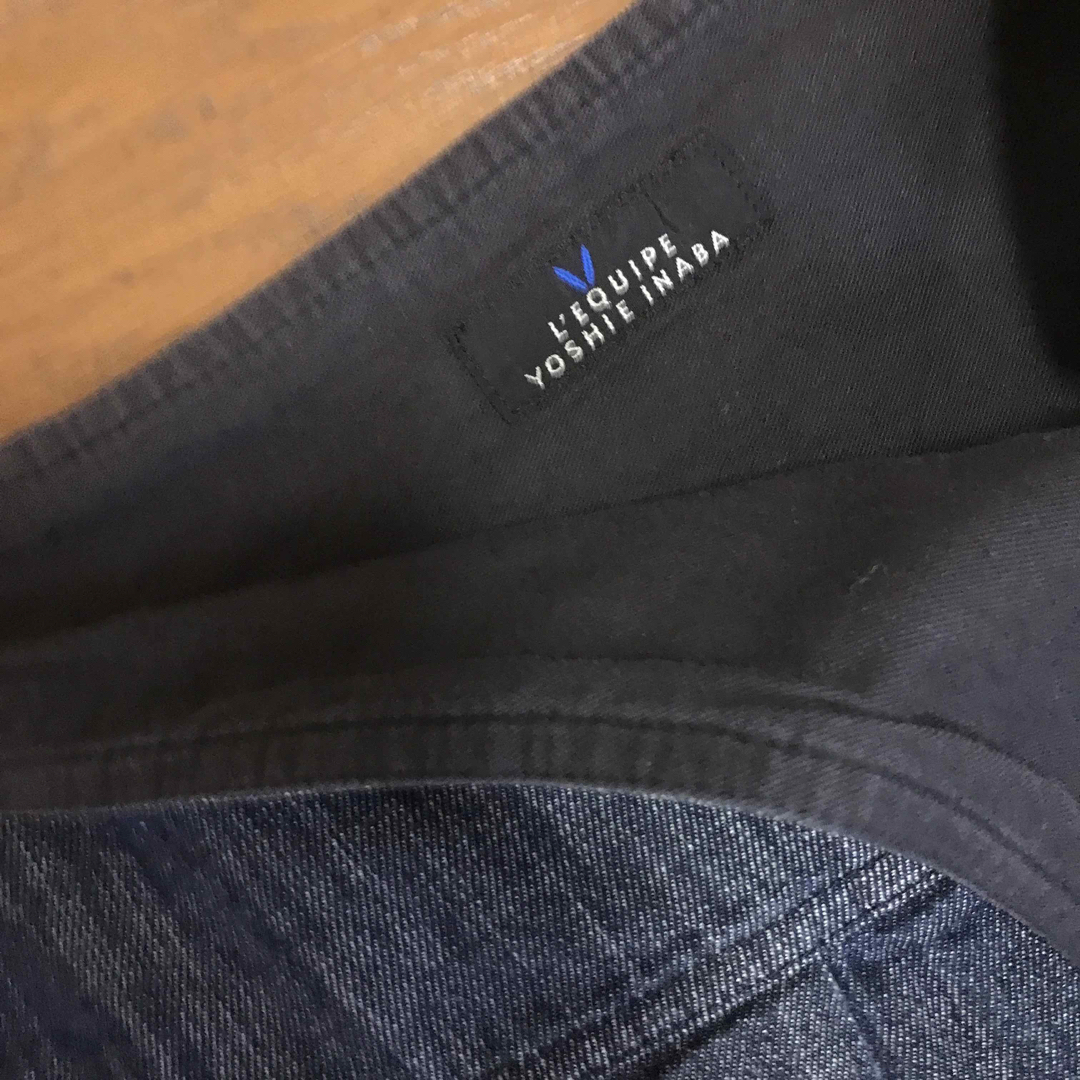 L'EQUIPE(レキップ)のレキップ　プリーツフレアーデニムスカート レディースのスカート(ロングスカート)の商品写真