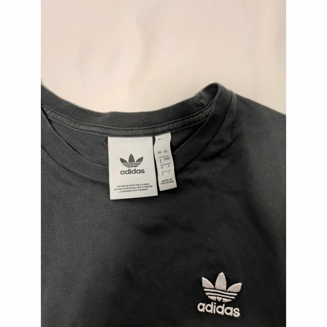 adidas(アディダス)のadidas Originals Tシャツ 半袖 トップス 黒 メンズ S メンズのトップス(Tシャツ/カットソー(半袖/袖なし))の商品写真