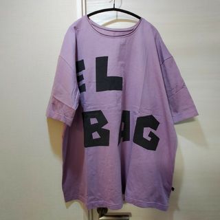 EL RODEO】EL BAGUS ロゴプリント 半袖 カットソー  トップス(Tシャツ(半袖/袖なし))