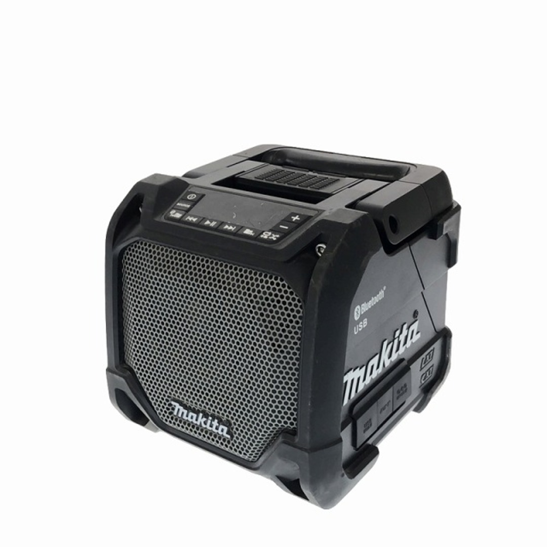 ☆品☆makita マキタ 10.8V~18V 充電式スピーカー MR202 黒 ☆品☆makita マキタ 10.8V~18V 充電式スピーカー MR202 黒
