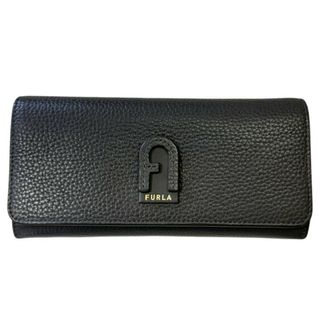 フルラ(Furla)のFURLA フルラ フラップ 長財布 WP00243 BX0335 グレー レディース レザー 小銭入れ カード入れ 中古 W1(財布)