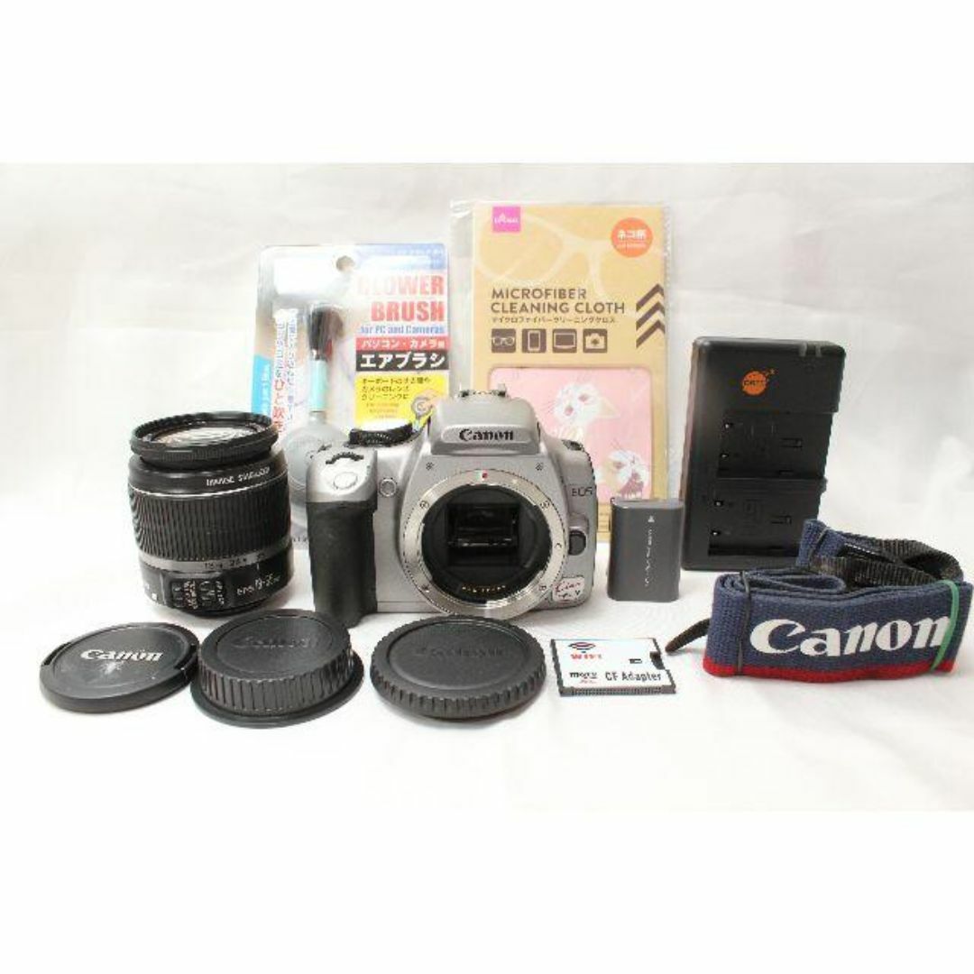 Canon EOS Kiss Digital N&EF-S 18-55 Wifi スマホ/家電/カメラのカメラ(デジタル一眼)の商品写真