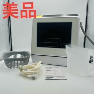 THANKO サンコー 食洗機 STTDWADW ホワイト 電気食器洗い乾燥機(食器洗い機/乾燥機)