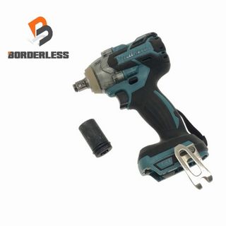 マキタ(Makita)の☆中古品☆makita マキタ 18V 充電式インパクトレンチ TW285D 本体+ソケット 電動工具 88673(工具)