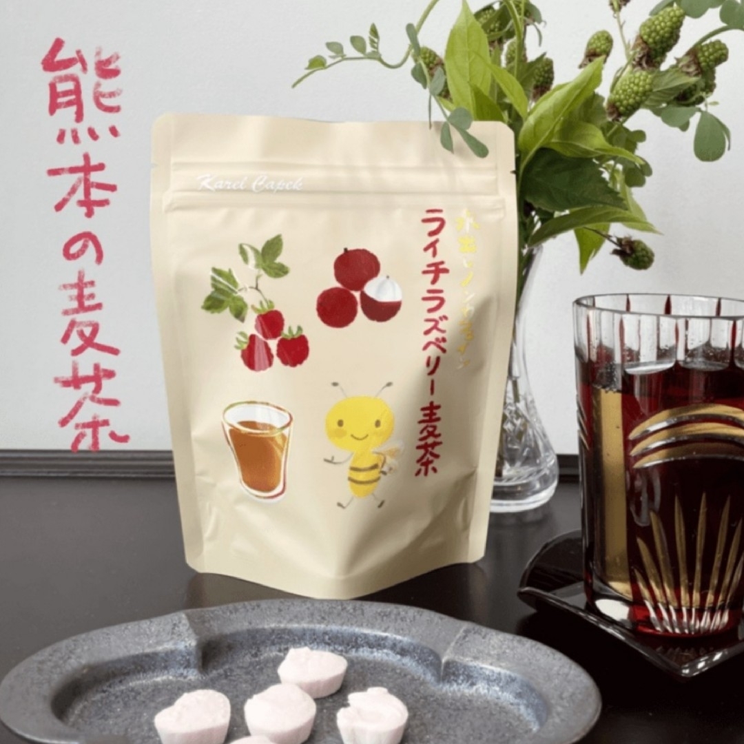 カレルチャペック 水出しライチラズベリー麦茶 Karel Capek 水出し紅茶 食品/飲料/酒の飲料(茶)の商品写真