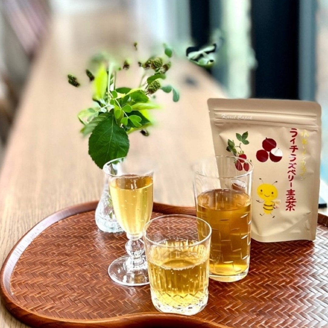 カレルチャペック 水出しライチラズベリー麦茶 Karel Capek 水出し紅茶 食品/飲料/酒の飲料(茶)の商品写真