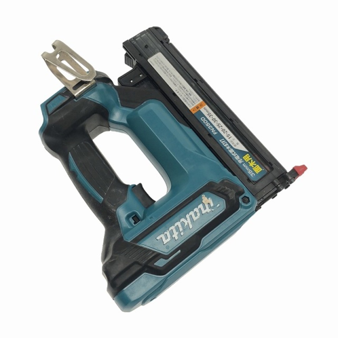 Makita(マキタ)の☆中古品☆makita マキタ 18V 35mm 充電式面木釘打 FN350D 本体+フィニッシュネイル付き 88674 自動車/バイクのバイク(工具)の商品写真