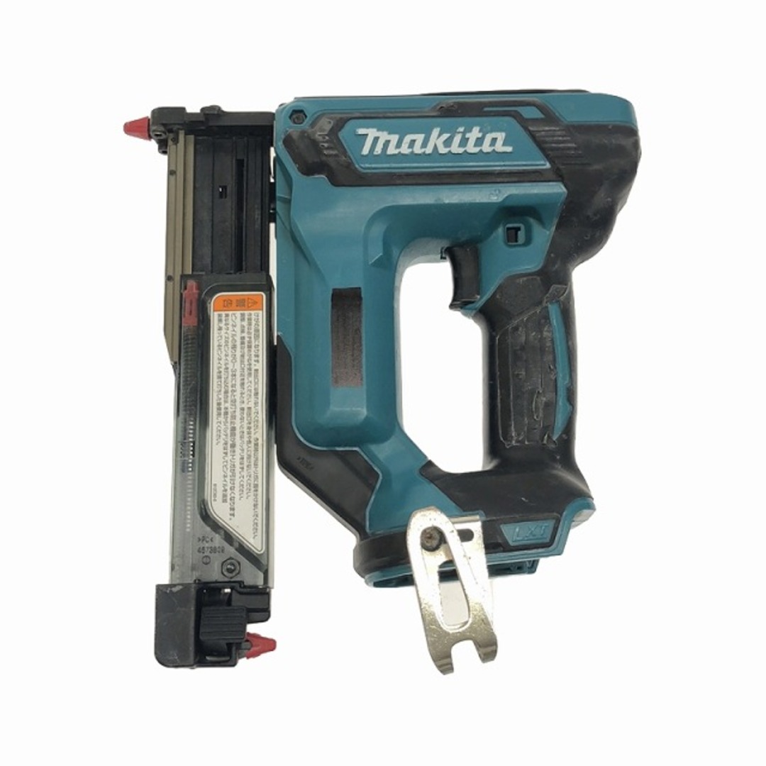 Makita(マキタ)の☆中古品☆makita マキタ 18V 35ｍｍ 充電式ピンタッカ PT353D バッテリ1個(18V6.0Ah) ピンネイル付き 青/ブルー 88675 自動車/バイクのバイク(工具)の商品写真