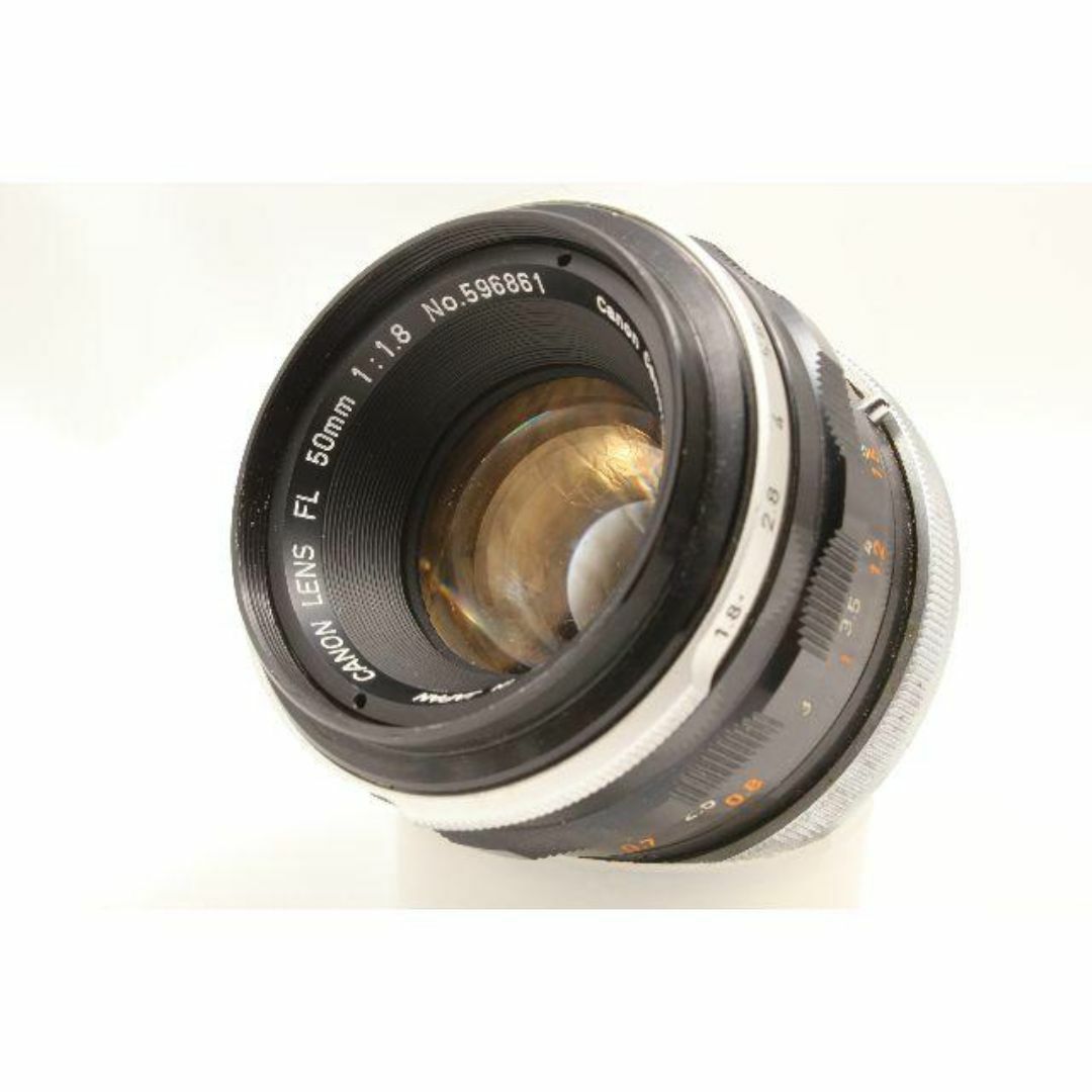 Canon zoom Lens FL 50mm 1.8 単焦点レンズ スマホ/家電/カメラのカメラ(フィルムカメラ)の商品写真