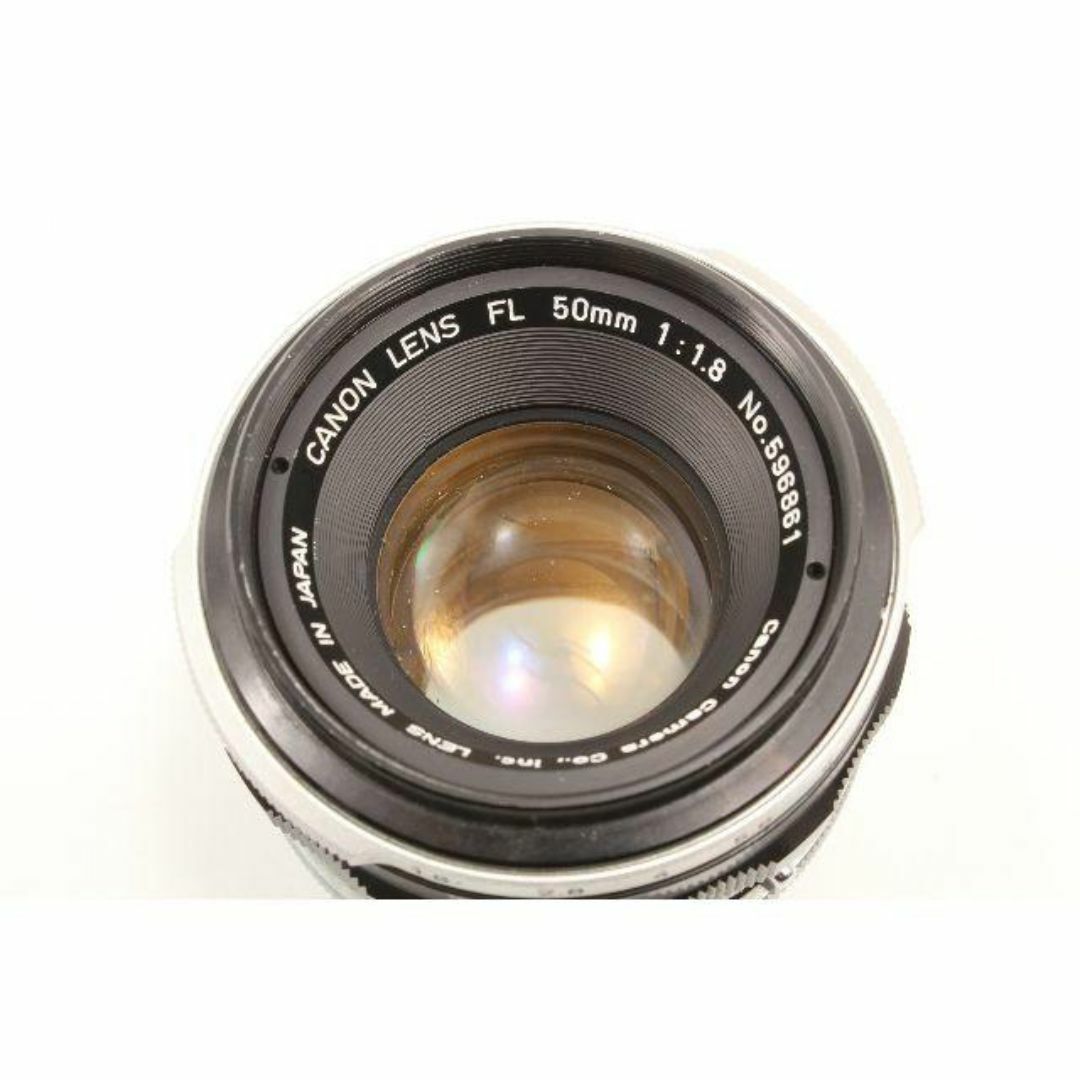 Canon zoom Lens FL 50mm 1.8 単焦点レンズ スマホ/家電/カメラのカメラ(フィルムカメラ)の商品写真